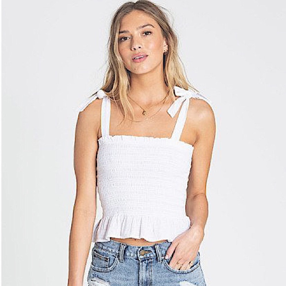 Billabong ruched top